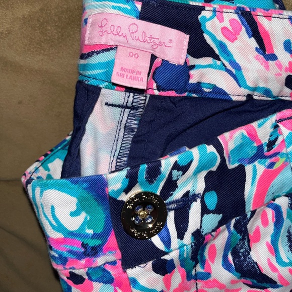 Lilly Pulitzer 00 pants EUC - Picture 2 of 2